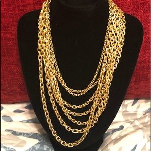 Vintage Karl Lagerfeld/Tiziani Gold Necklace